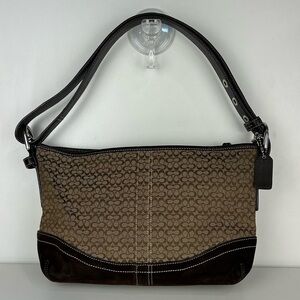 COACH VINTAGE SOHO HAMPTON SIGNATURE SHOULDER Y2K PURSE